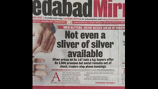BREAKING NEWS: SILVER ABOUT TO GO TO THE MOON AS NO SILVER REMAINS IN AUSTRALIA & INDIA TO SELL !!!