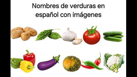 vegetable names in spanish with pictures 2025