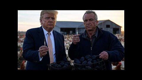 WARNING! TRUMP GIVES BIRD FLU VAXX GOVERNMENT APPROVAL TO GENE EDIT THE CHICKEN AND EGG SUPPLY!