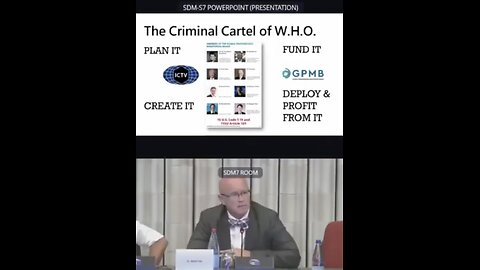 Dr. David E. Martin Calls For Total Destruction Of The World Health Organization (WHO)