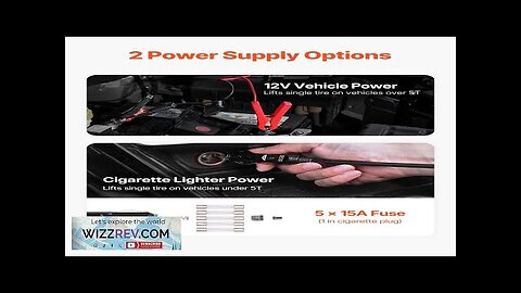 Electric Car Jack 5 Tons /11000 lbs Jack kit with Electric Impact Review