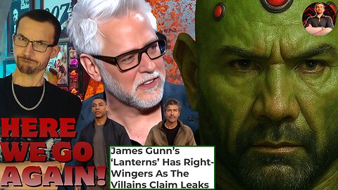 James Gunn Shoots Down Dave Bautista Brainiac Rumors, But the Lanterns Leaks are Even WORSE!