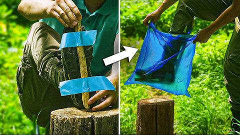 Awesome LifeHACKS and ingenious Survival SKILLS on the outdoors