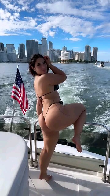 WOULD YOU RIDE THAT BOAT