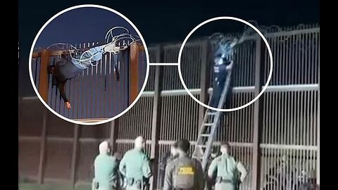 An Illegal Stuck on Border Wall; Restaurant Show Dirty Prep; Plenty of Job Openings in Oakland, haha