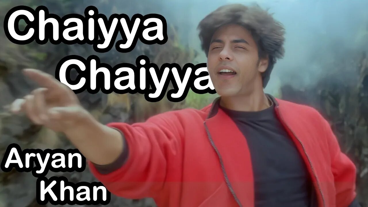 Chaiyya Chaiyya... But it's Aryan Khan and Sharvari