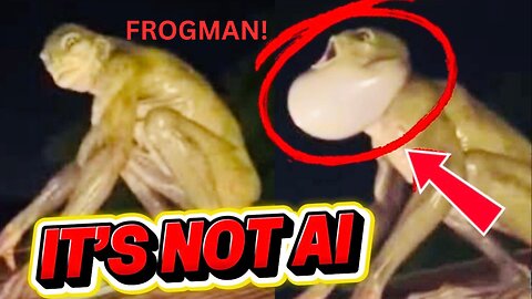 CREEPY Videos I Can’t EXPLAIN: Frogman Spotted in Cancun Mexico