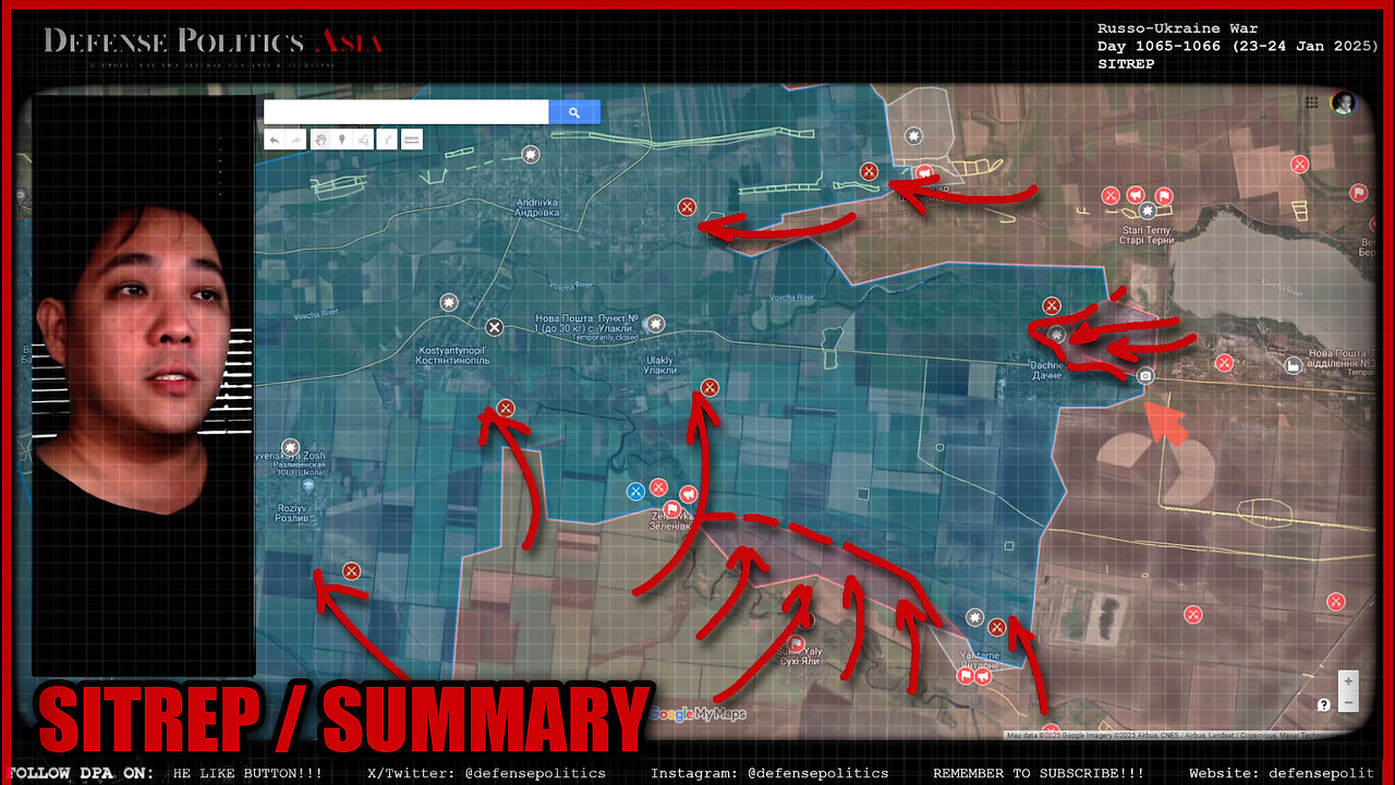 [ Ukraine SITREP: Day 1065-1066 ] Battle of Velyka Novosilka; Russians took the Chasiv Yar drumstick