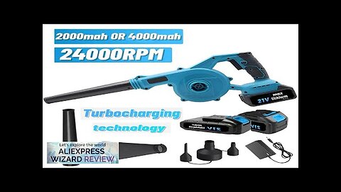 2-in-1 Tool Cordless Leaf Blower for 18V Makita Battery Vacuum 150CFM Review