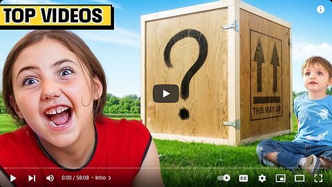 Pranking the Kids with Giant Mystery Boxes! _ The Anazala Family