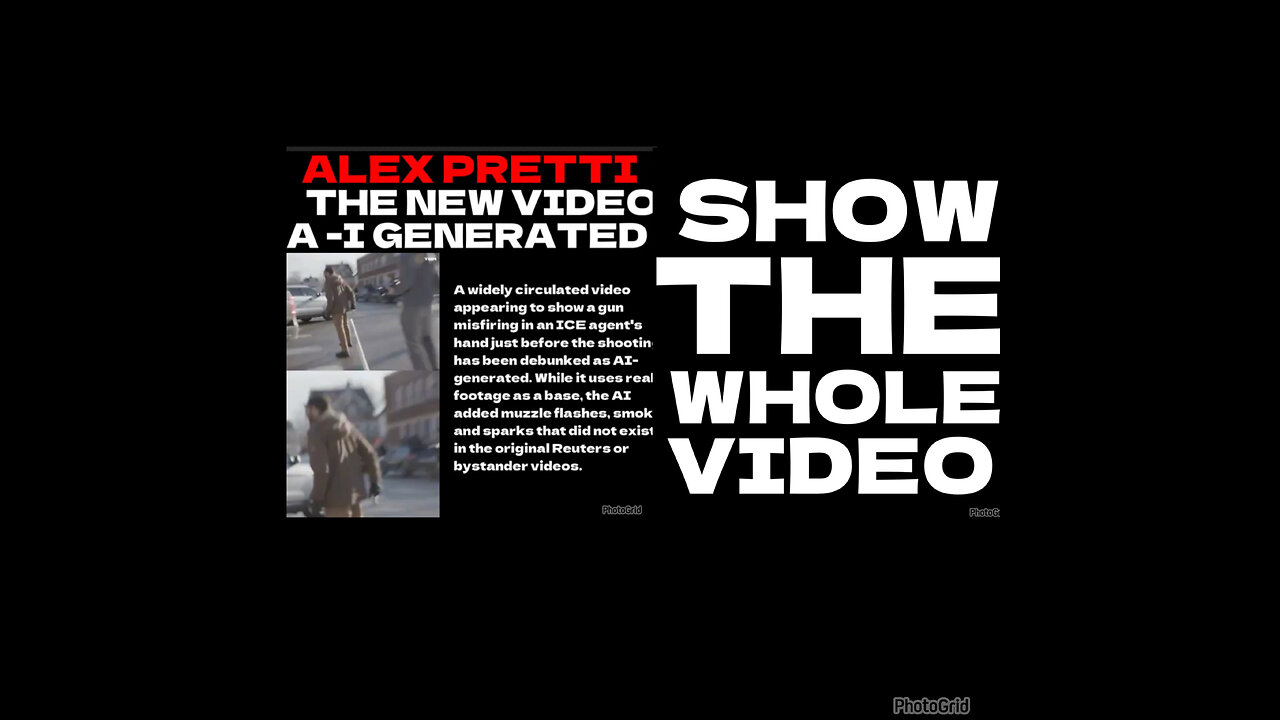 CSV #72 ALEX PRETTI.. Show the whole video before his actions!!!