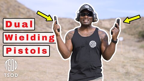 Dual Wielding Pistols: Is it Effective? - Glock 9mm Test!