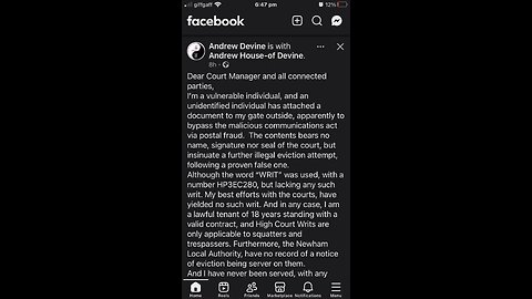 Andrew Devine : Court Manager