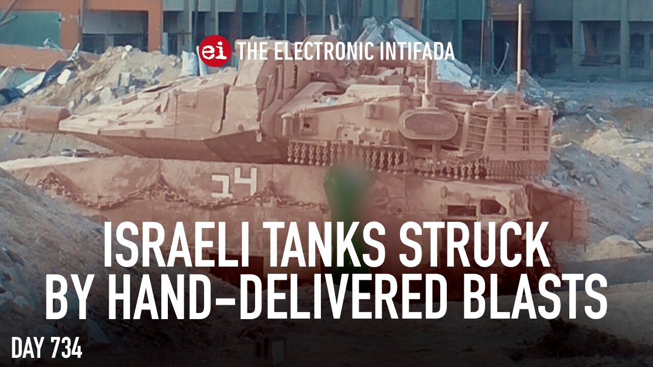 Israeli tanks struck by hand-delivered blasts, with Jon Elmer
