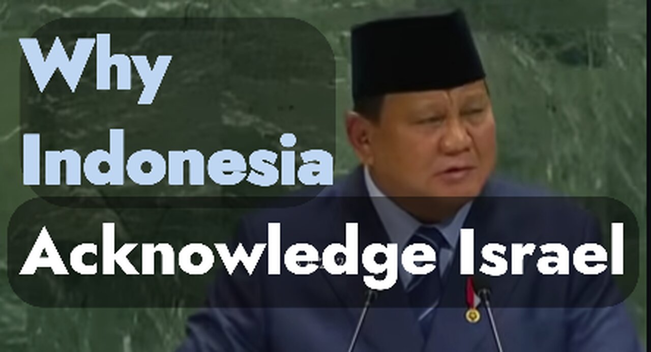 Why Muslim Indonesian government support Israel?