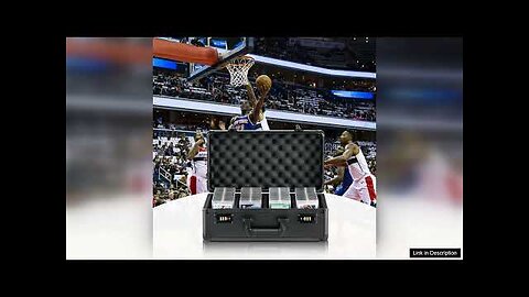 VEVOR Graded Card Storage Box 4 Slots Graded Sports Cards Holder Carrying Review