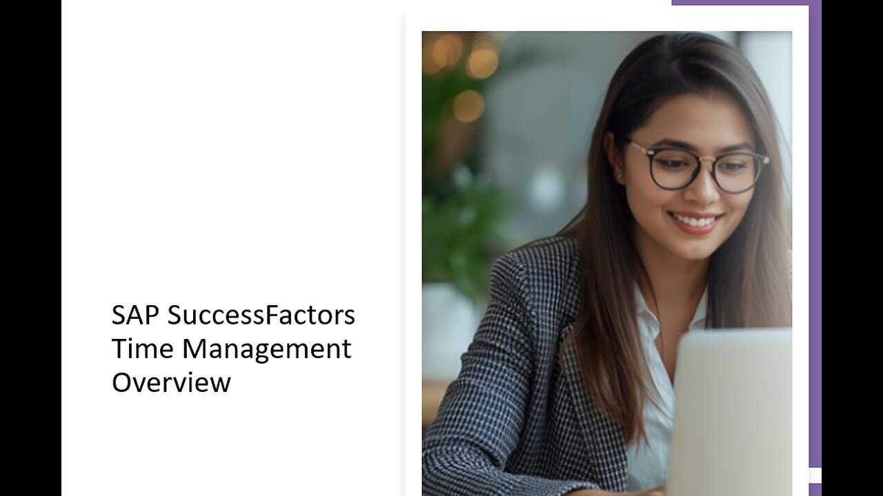 SAP SuccessFactors Time Management Overview