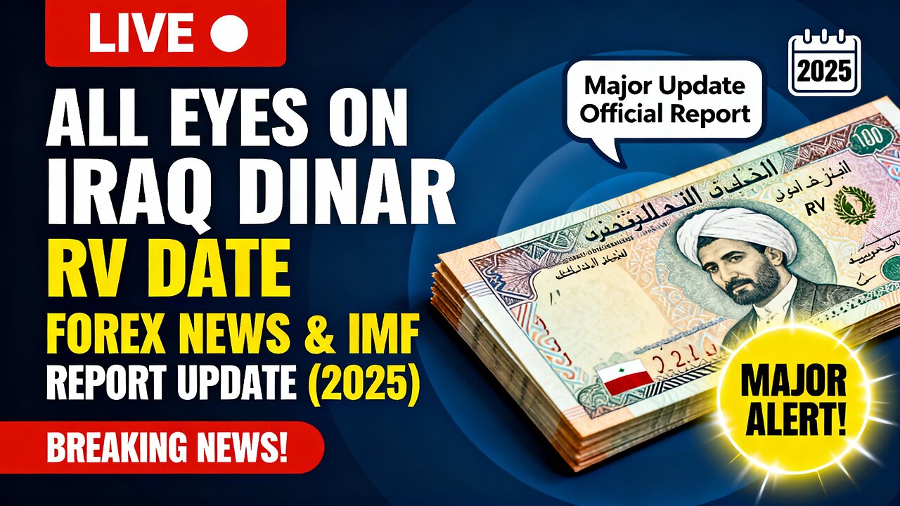 All Eyes on Iraq — Dinar RV Date, Forex News & IMF Report Update (2025) 🏦 💥 Iraqi Dinar News 2025