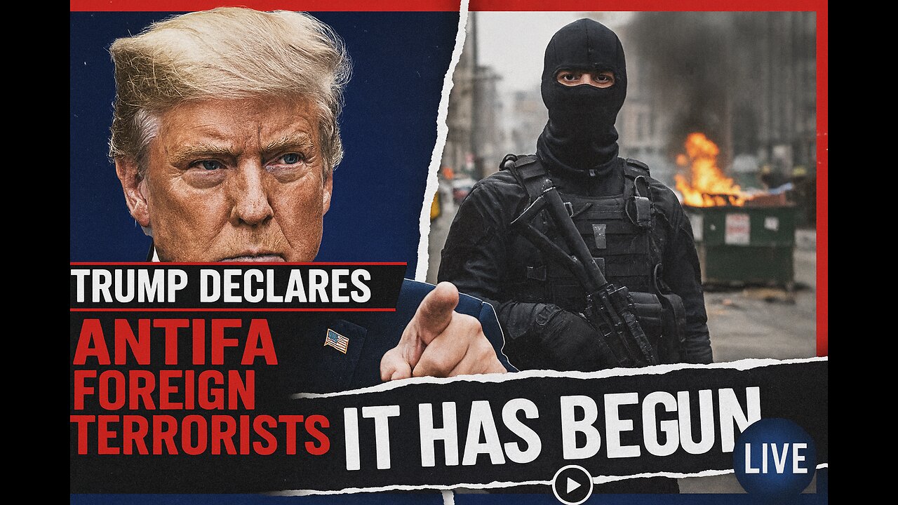 Trump Declares Antifa FOREIGN Terrorists, It Has Begun | MANGAL PASWAN