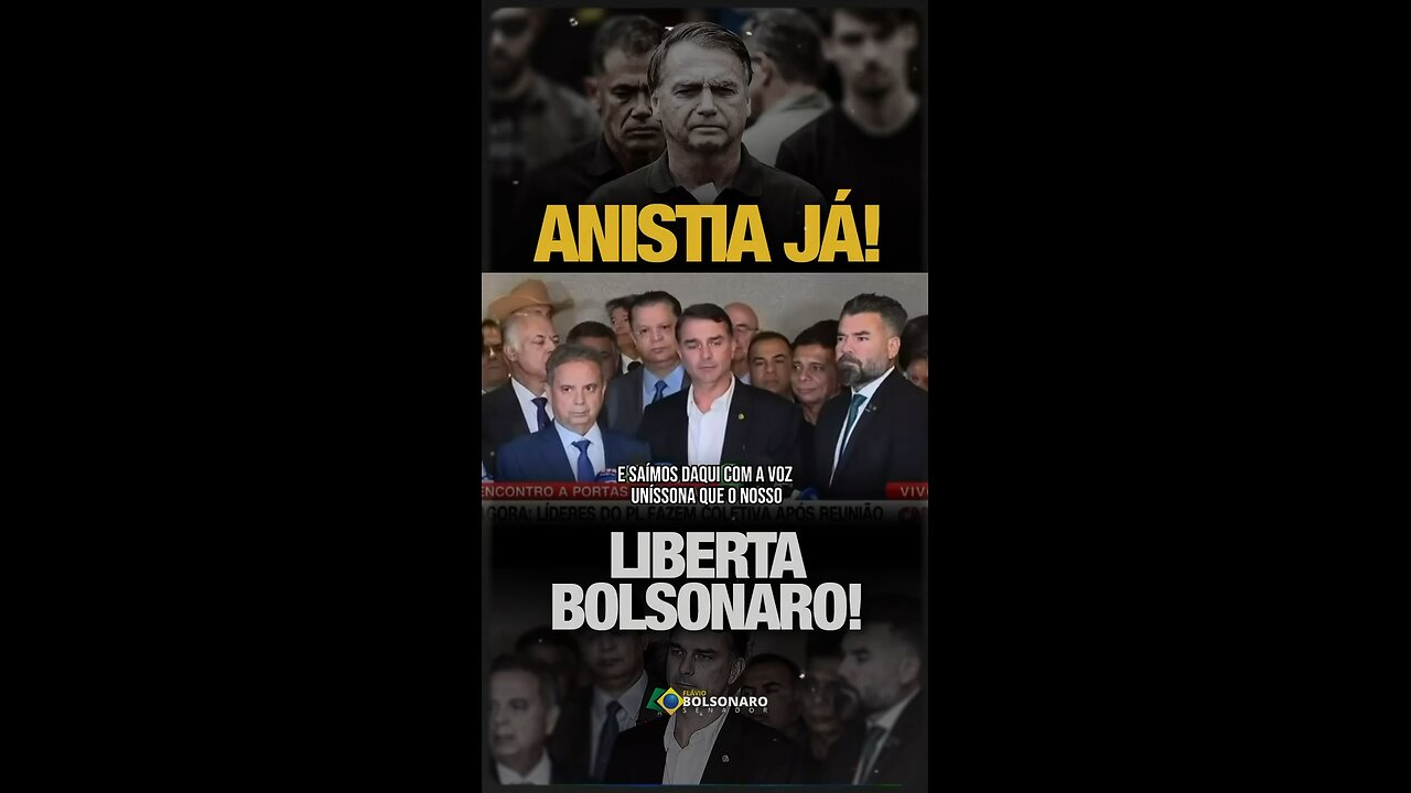 Deputados e senadores estão unidos em prol da anistia.