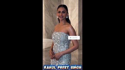 Bollywood Actress Rakul Preet Singh Beautiful Dress 🥰