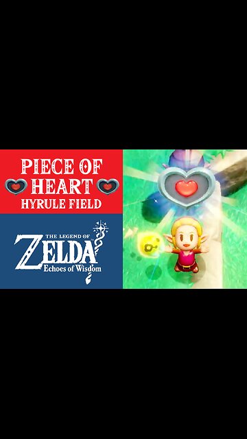 Piece of Heart in Hyrule Field Acorn Guy | The Legend of Zelda: Echoes of Wisdom