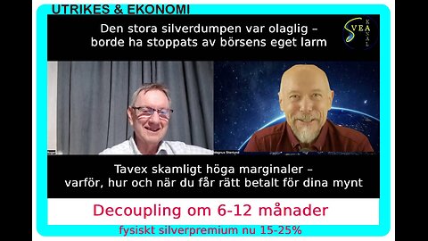 Utrikes & Ekonomi 80: Decoupling om 6-12 månader