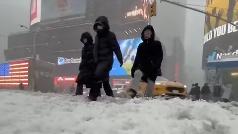 Biggest Snowstorm In Years Slams New York City after too Many HAARP Tests in Alaska