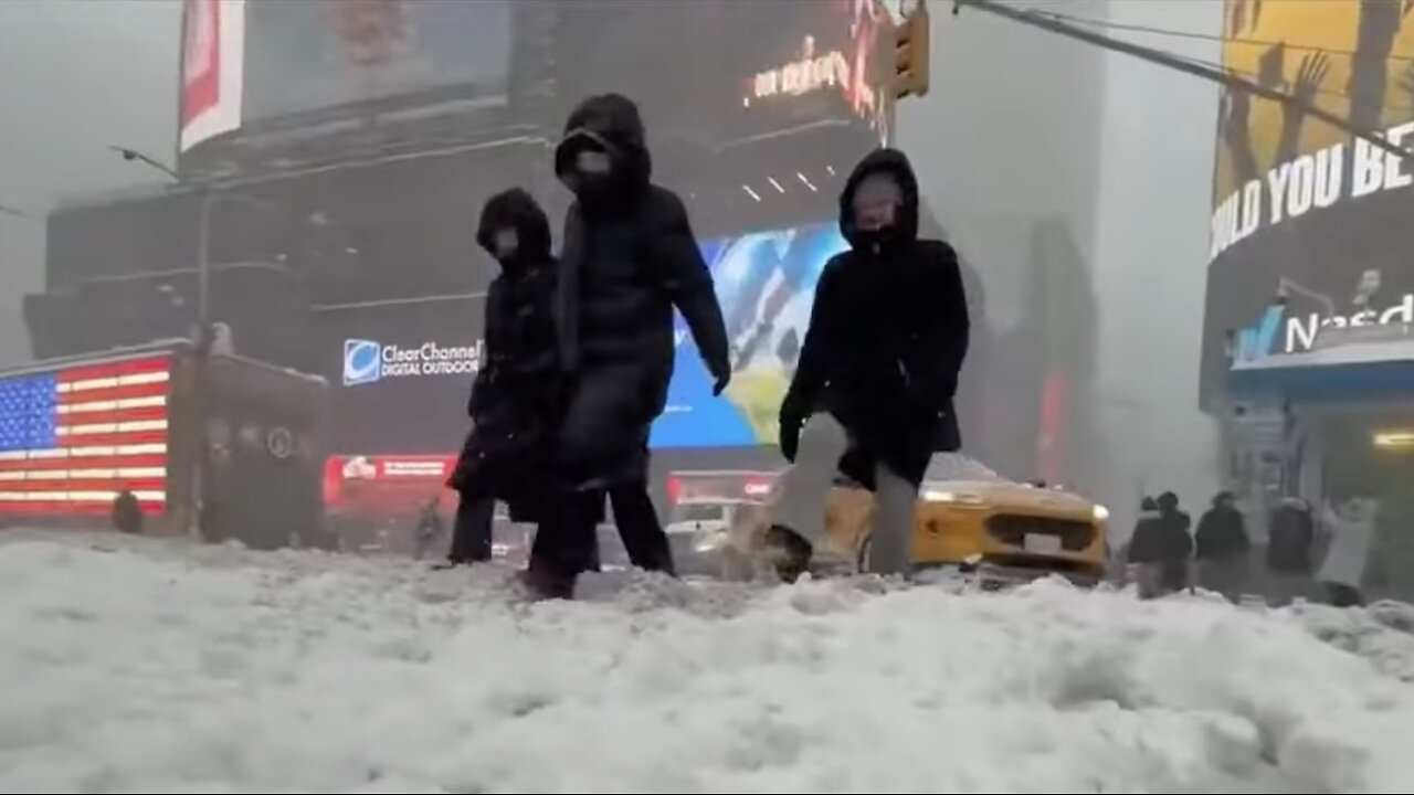 Biggest Snowstorm In Years Slams New York City after too Many HAARP Tests in Alaska
