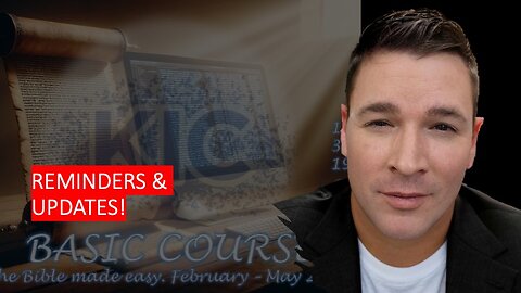 Basic Course - Starting February 3rd, 2025 | Registration Reminders & Updates