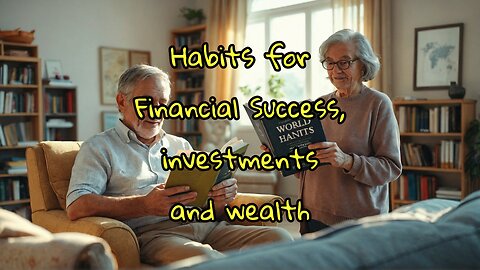 Habits for Financial Success, investments and wealth