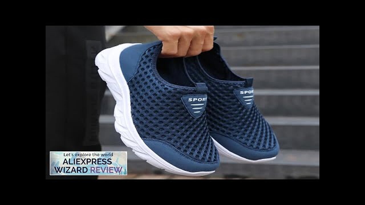 YRZL Man Sneakers 2024 Hot Sale Breathable Mesh Flats Comfortable Soft Sole Review