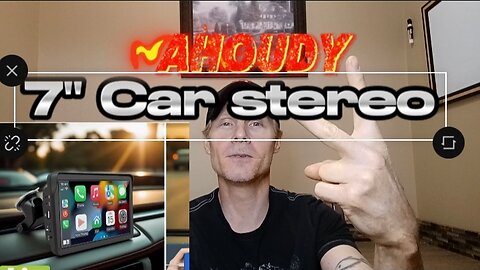 CHEAPEST Car Stereo on Planet!!! Ahoudy 7" HD carplay/android review