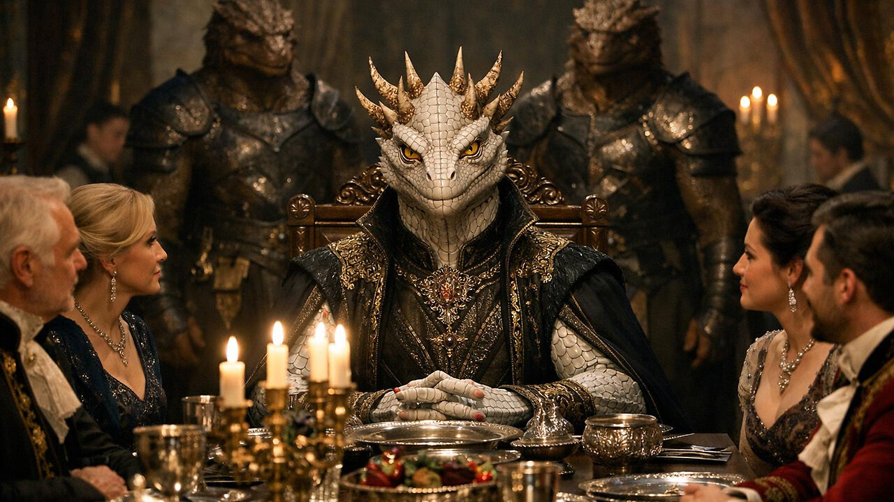 Reptilians Eating Humans Sin Connection