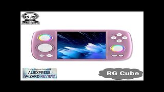 Anbernic RG Cube 3.95'' IPS Retro Handheld Game Players Video Game Console Review