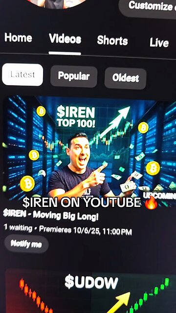 $IREN ON YOUTUBE 🔥