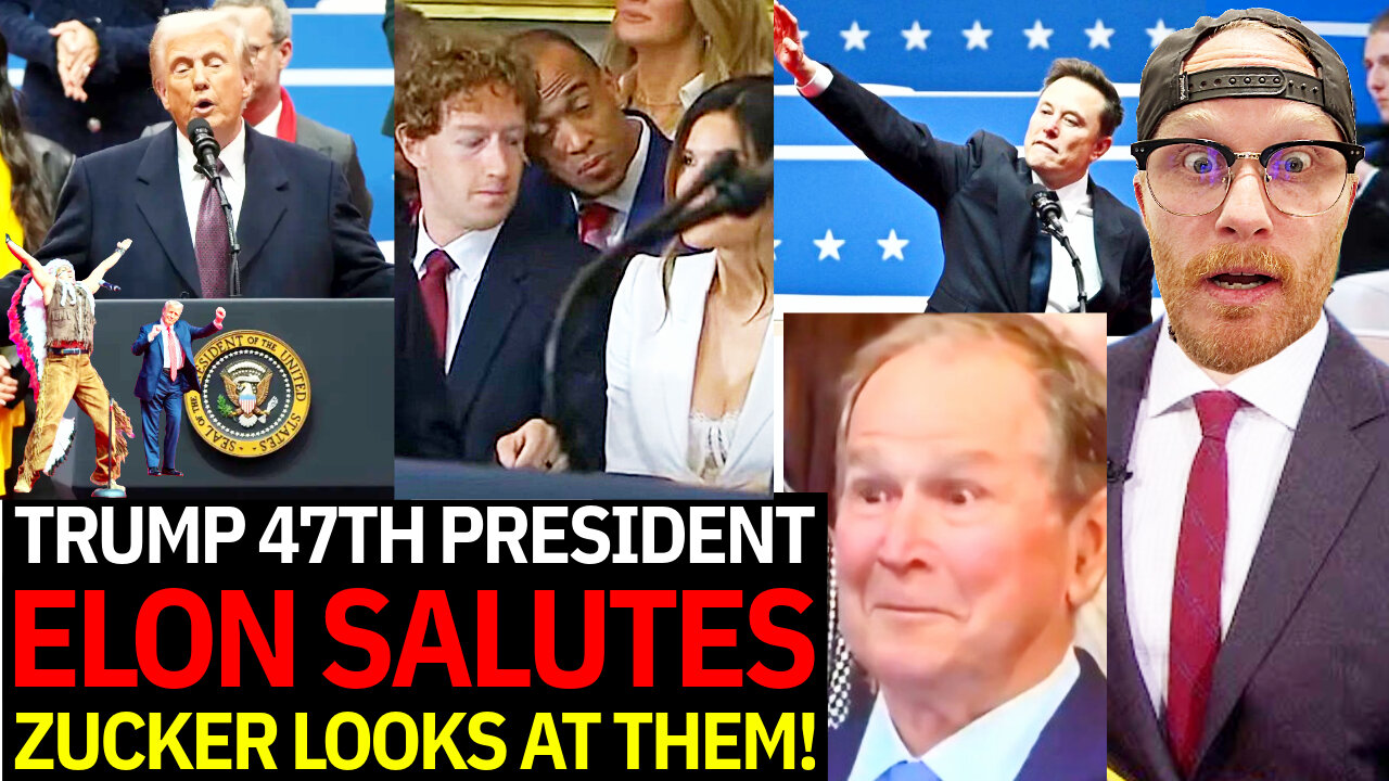 🚨 HILARIOUS! Trump’s Inauguration Chaos: Screaming Leftists, Elon’s “Salute,” & Protests Gone Wild!