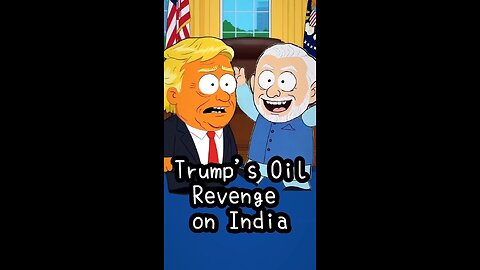 Trump's Oil Revenge on INDIA!!! #india #america #narendramodi #donaldtrump #news