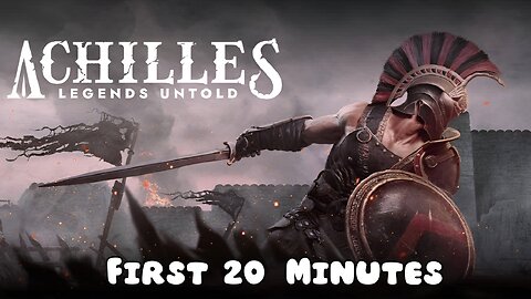 Achilles Legends Untold - First 20 Minutes (No Commentary Gameplay)