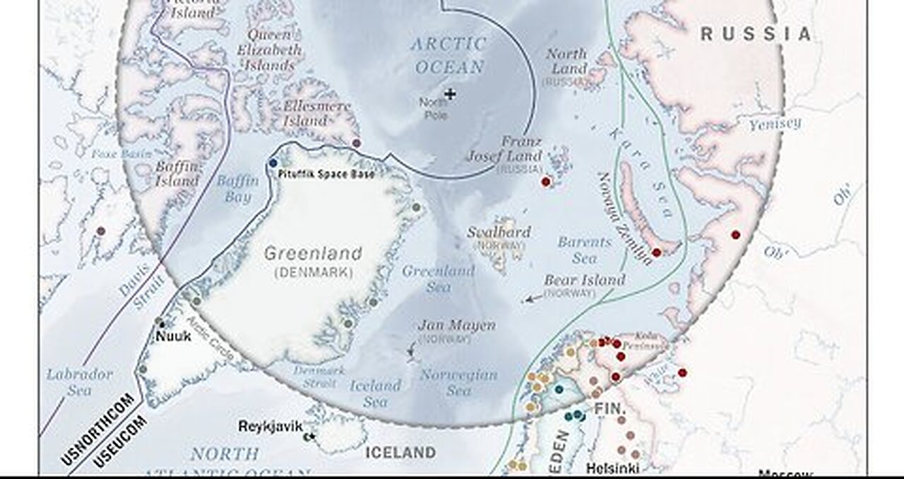 Greenland and Trump Being Used for US-Russia Arctic War