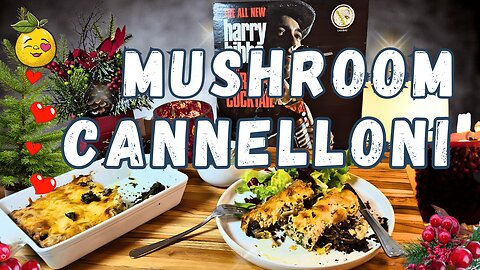 2-FOR-1 MEAL PREP: Creamy Mushroom Kale Cannelloni & Gourmet Soup!