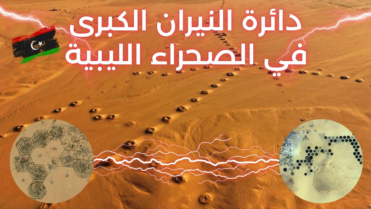 دائرة النار الكبرى في الصحراء الليبية – لغز حيّر العلماء لعقود