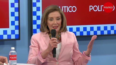 Nancy Pelosi gets offended by being introduced as "The Godmother"