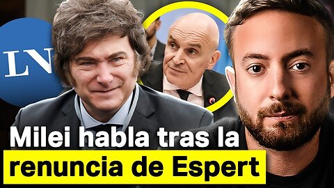 🚨 Milei habla tras la renuncia de Espert | Agustín Laje
