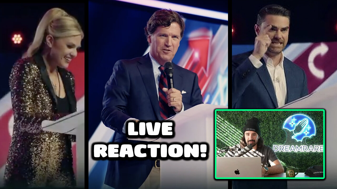 My Reaction To TPUSA Speech Clips From Tucker Carlson, Ben Shapiro, Erika Kirk, O'Keefe, Bannon!