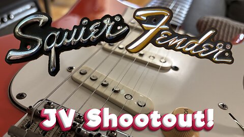 Fender Japan JV Strat Shootout!