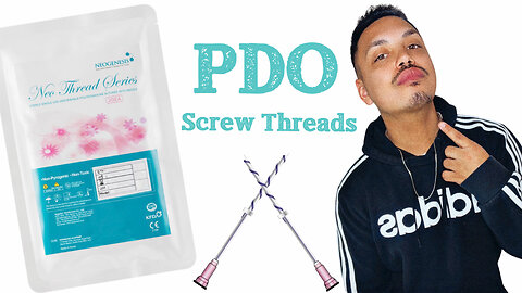 Join Me As I Do PDO Screw Threads Underneath My Chin To Build Collagen