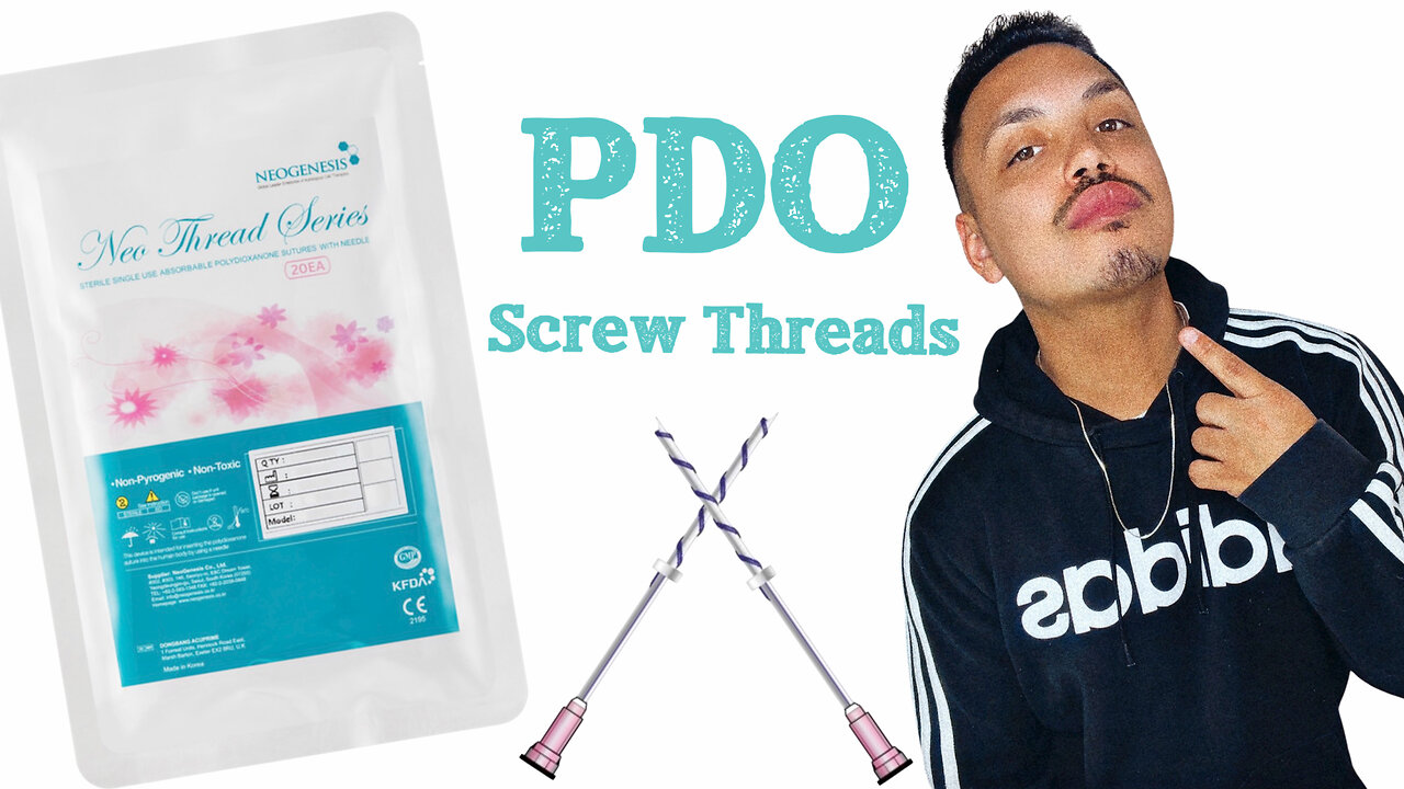 Join Me As I Do PDO Screw Threads Underneath My Chin To Build Collagen