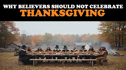 WHY BELIEVERS SHOULD NOT CELEBRATE THANKSGIVING