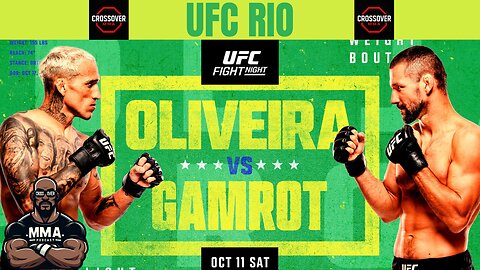 UFC Rio Charles Oliveira vs Mateusz Gamrot